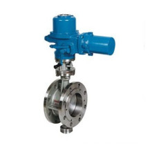 Flange Type Elastic Metallic Hard Sealing Butterfly Valve (DD343H)